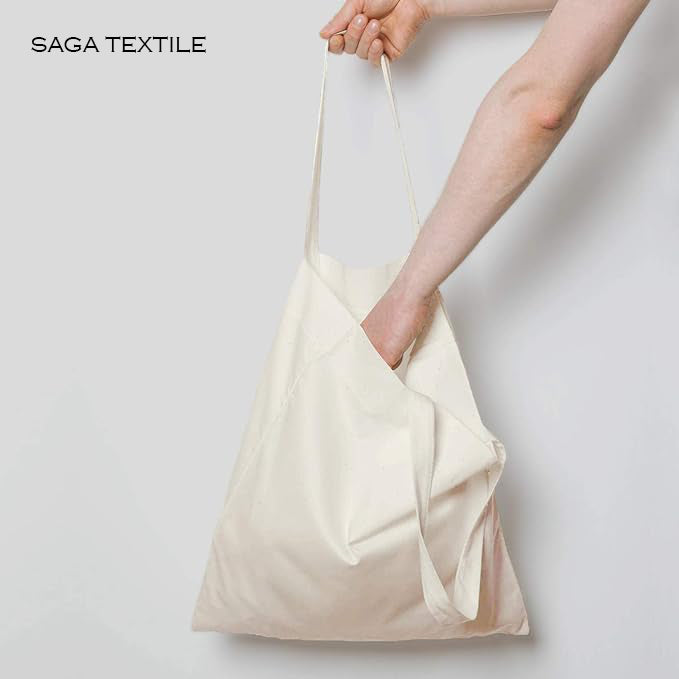 Cotton Tote Bag, Lightweight Medium Reusable Grocery Shopping Bag 10 | 15 | 25 pack