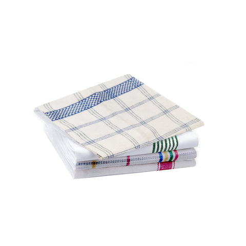 Cotton Kitchen Towels - pack of 4, Perfect for Everyday Use (18