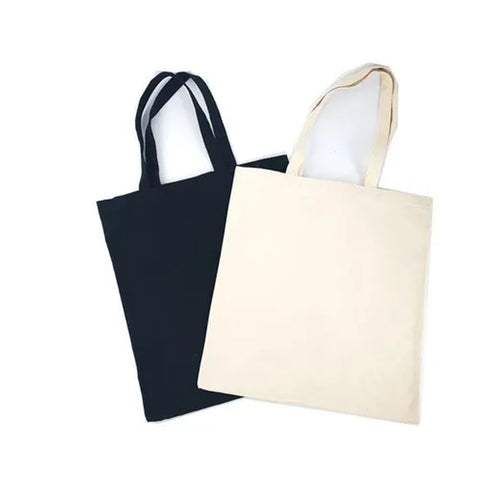 Cotton Tote Bag, Lightweight Medium Reusable Grocery Shopping Bag 10 | 15 | 25 pack