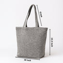 Canvas Cotton Tote Bag - Recycled - Eco-friendly - Organic bag - Sustainable - 18" x 16"