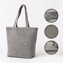 Canvas Cotton Tote Bag - Recycled - Eco-friendly - Organic bag - Sustainable - 18" x 16"