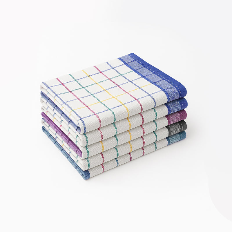 Kitchen Towel - Pack of 5 - 18" x 26" - Dish Towel - Highly Absorbent and Quick Dry