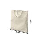 Cotton Tote Bag, Lightweight Medium Reusable Grocery Shopping Bag 10 | 15 | 25 pack