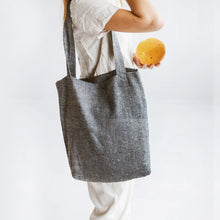 Stylish Recycled Canvas Tote Bags in Granite